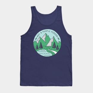 Not A People Person - Mountains Tank Top